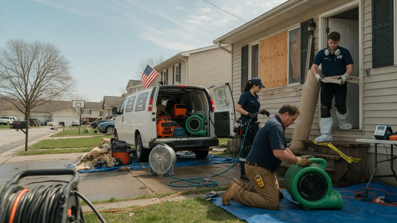 Water Damage Restoration in Ceres, VA near me